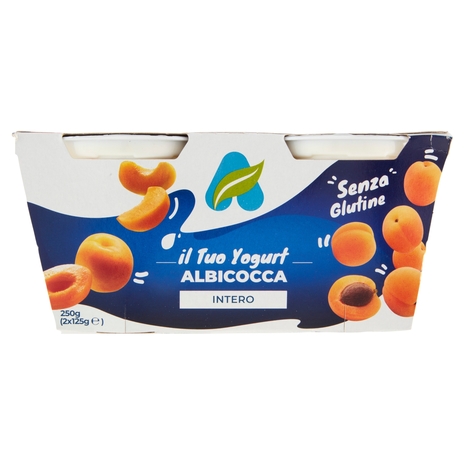Yogurt Intero all' Albicocca, 2x125 g